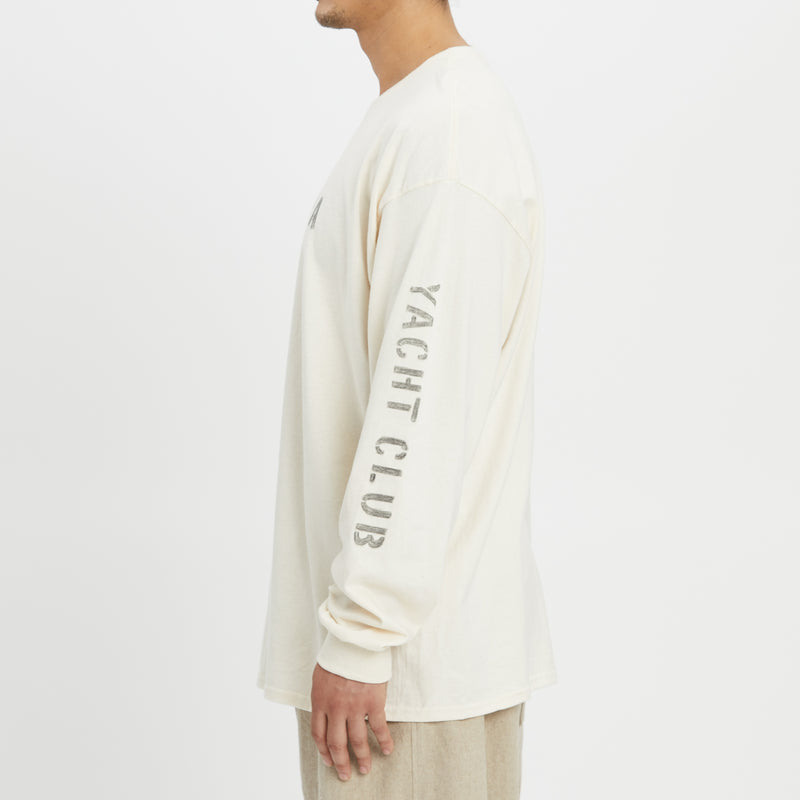 LS Riviera T-Shirt - Natural Cotton