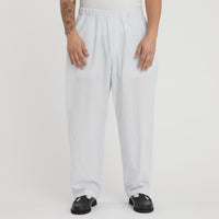 Tilt Pant - White & Light Blue Striped Cotton