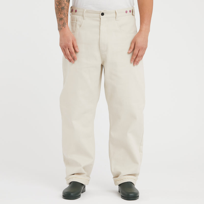 Ranch Pant - Sand Brushed Cotton Twill