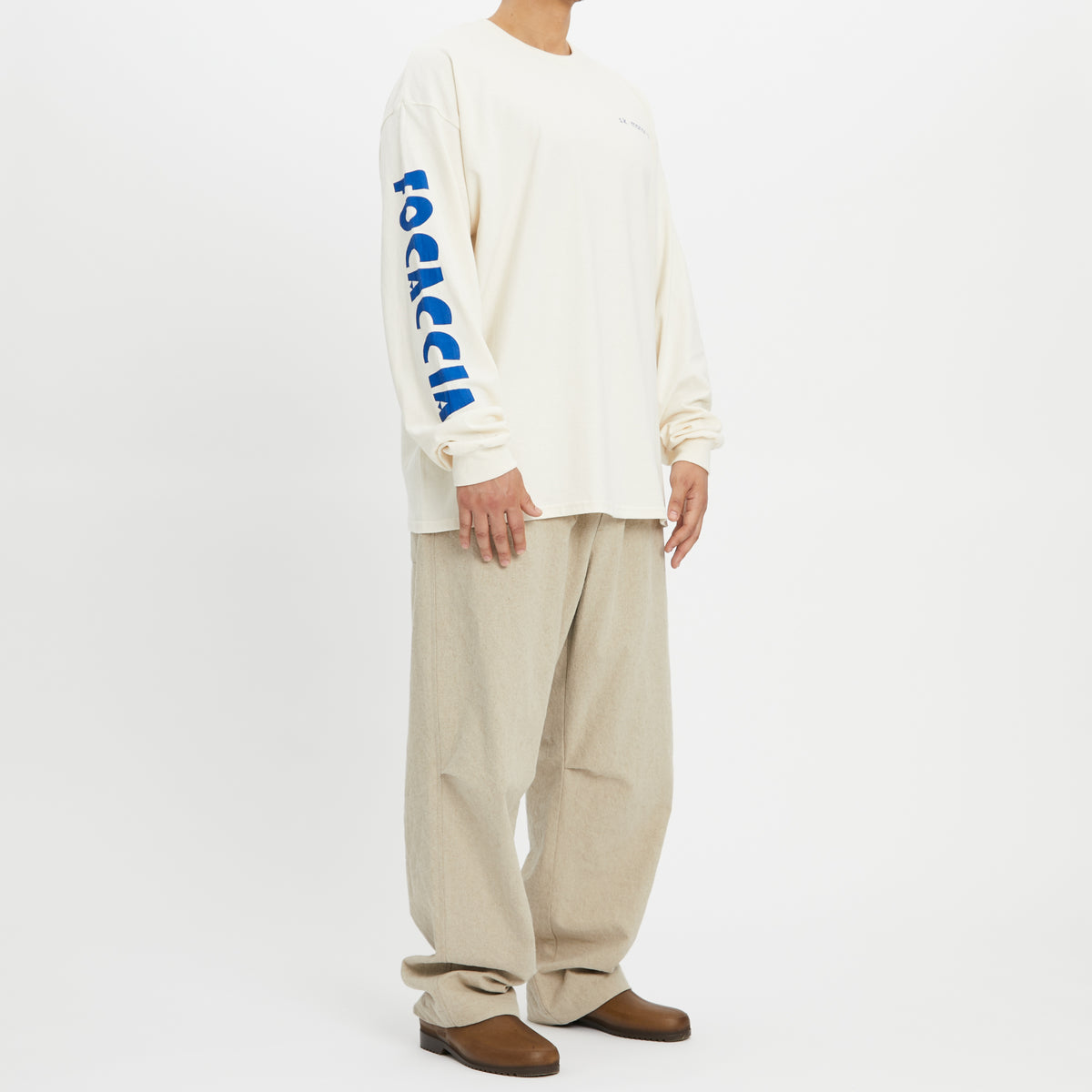 LS Focaccia T-Shirt - Natural Cotton