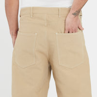 Ranch Pant - Tan Burlap Cotton