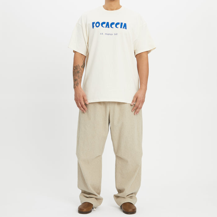 SS Focaccia T-Shirt - Natural Cotton