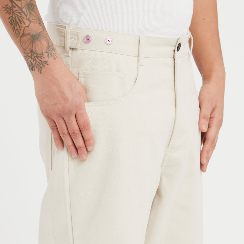 Ranch Pant - Sand Brushed Cotton Twill