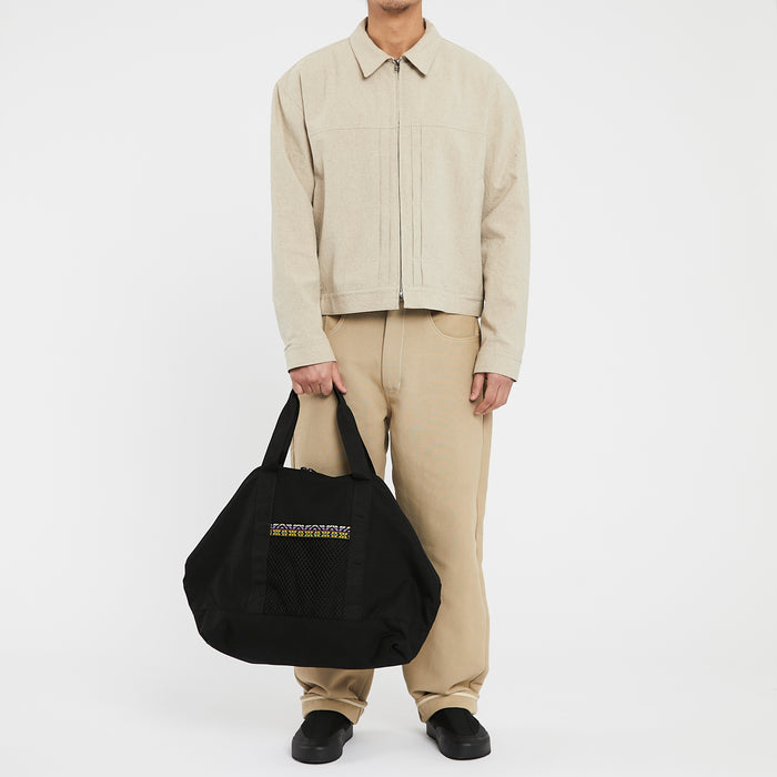 Weekend Bag - Black Nylon w/ Dec. Trim WR