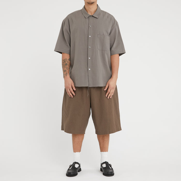 Palego Short - Brown Linen / Cotton