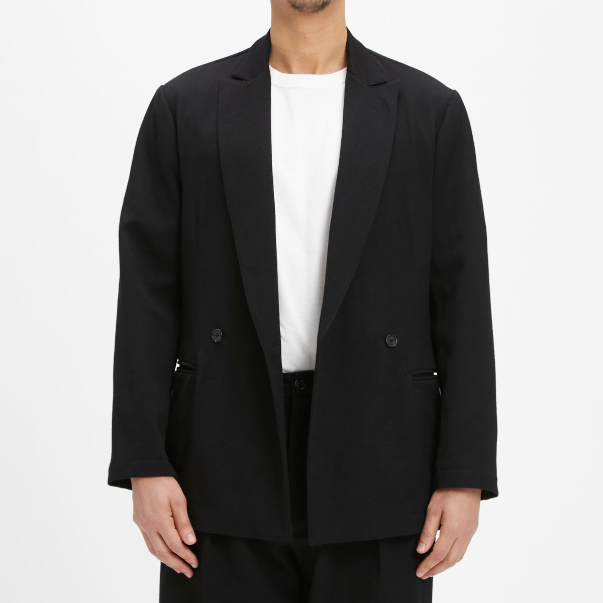 Darwin Blazer - Black Wool