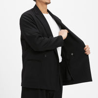 Darwin Blazer - Black Wool