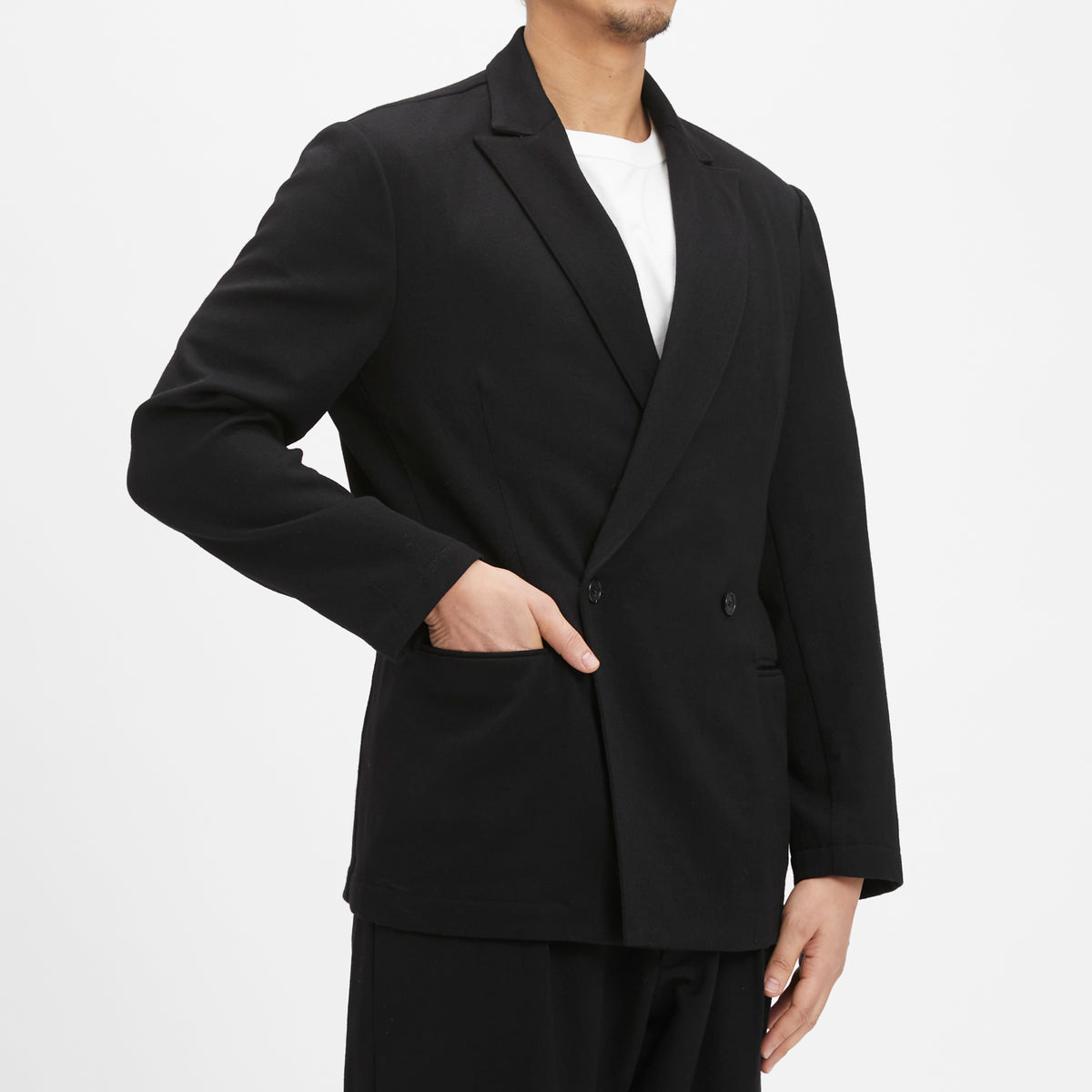 Darwin Blazer - Black Wool