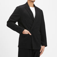 Darwin Blazer - Black Wool