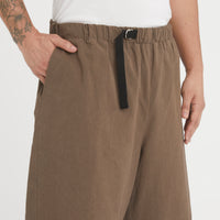 Palego Short - Brown Linen / Cotton