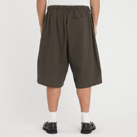 Palego Short - Navy/Tan/Green Dobby Plaid Organic Cotton