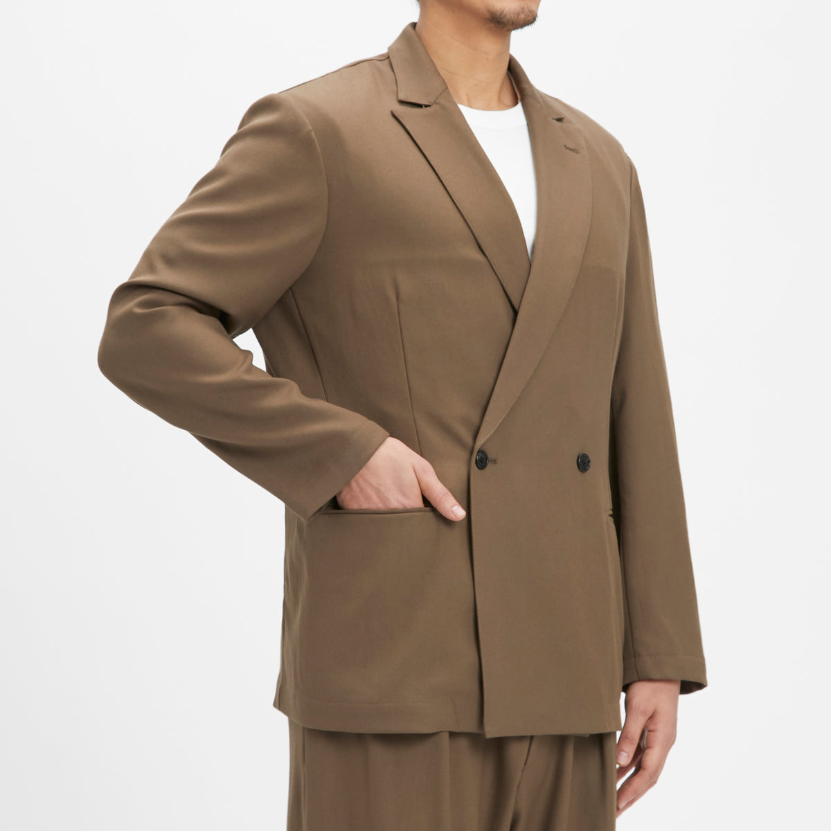 Darwin Blazer - Taupe Wool