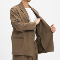 Darwin Blazer - Taupe Wool
