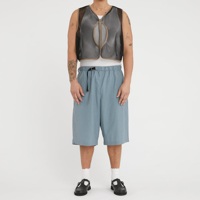 Palego Short - Slate Blue Organic Cotton Ripstop