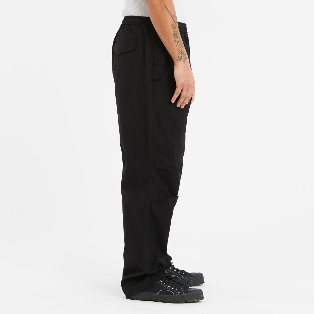 M100 Pant - Black Waxed Cotton/Nylon WR