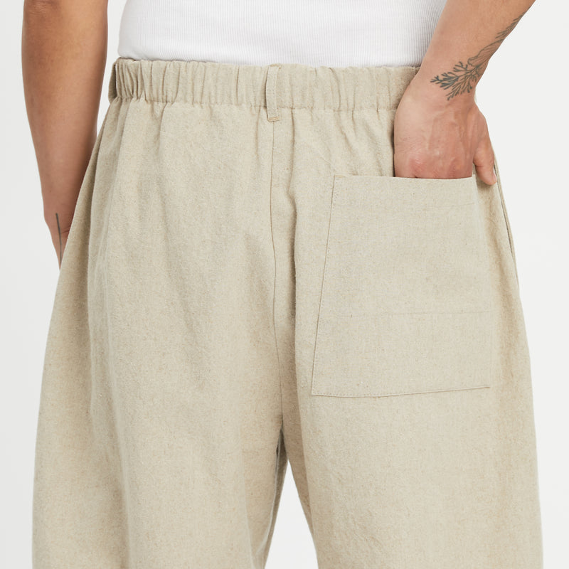 Lunar Pant - Oatmeal Linen / Cotton