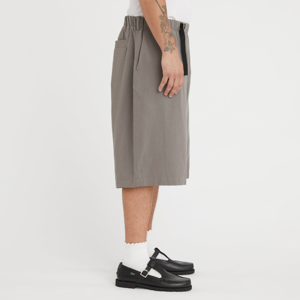 Palego Short - Grey Cotton / Hemp