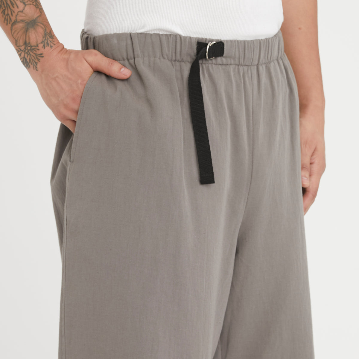 Palego Short - Grey Cotton / Hemp