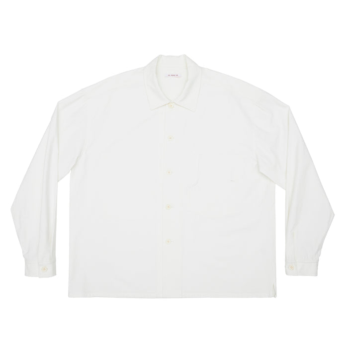 Task Shirt/Jacket - White Organic Cotton