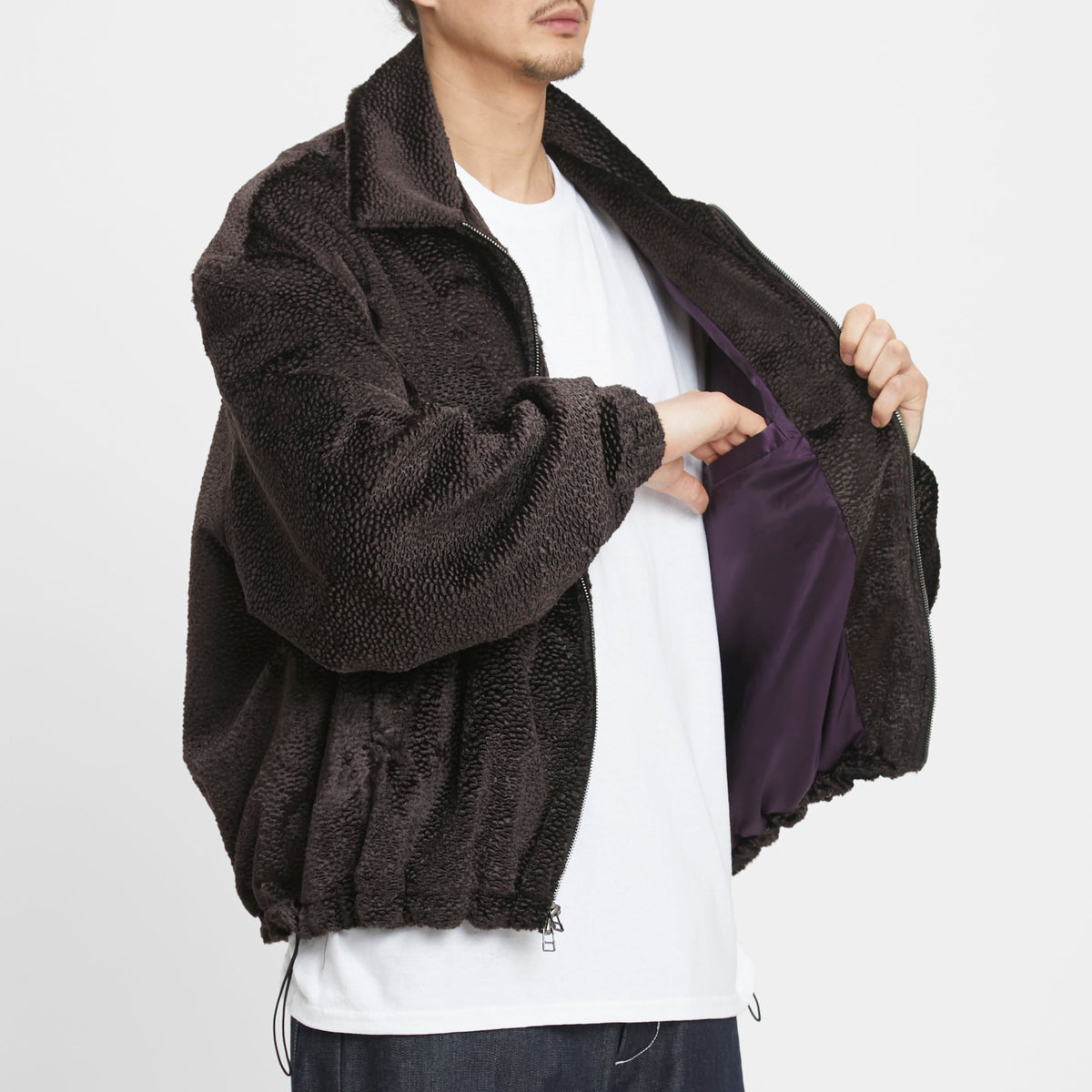 Field Jacket - Dark Brown Baby Persia