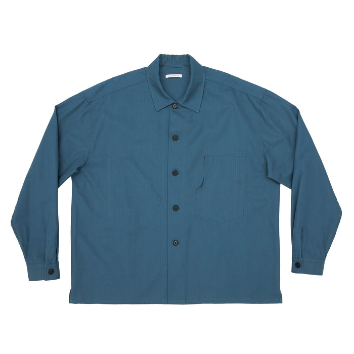 Task Shirt/Jacket - Military Blue HBT Cotton
