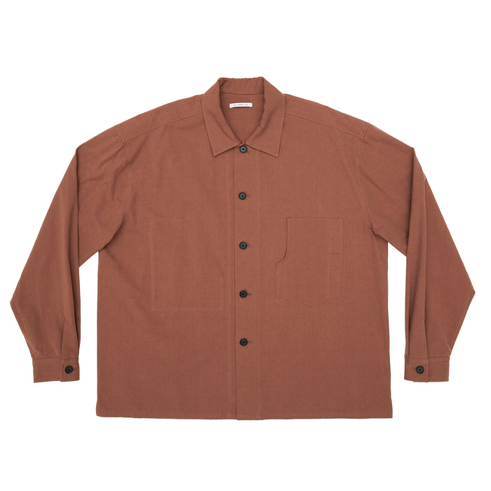 Task Shirt/Jacket - Light Brown Organic Cotton