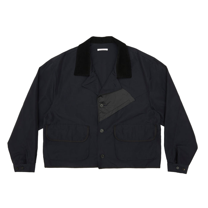 Bog Jacket - Dark Navy Organic Cotton / Recycled Nylon WR