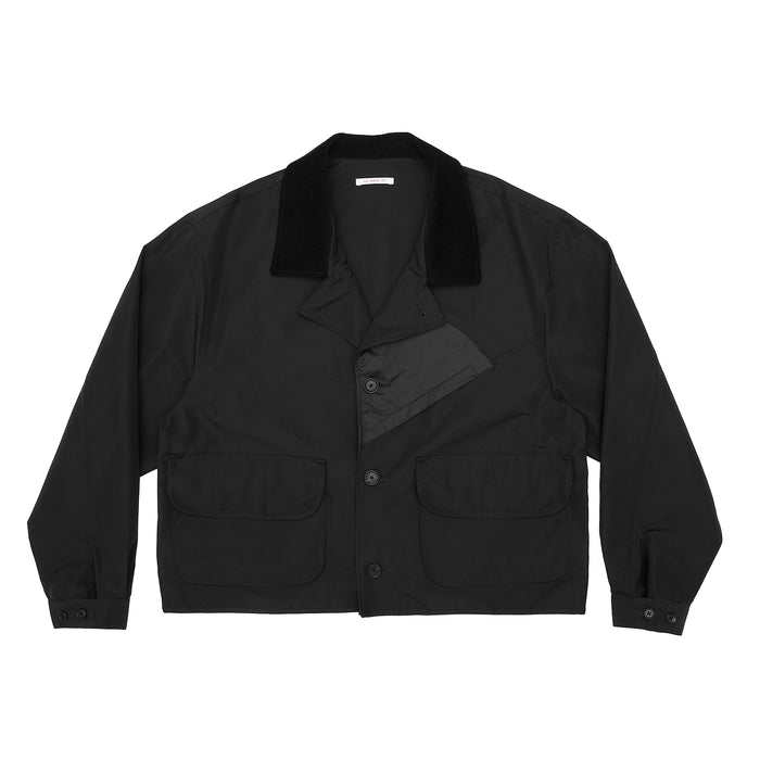 Bog Jacket - Black Organic Cotton / Recycled Nylon WR