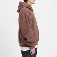 Reversible Evert Hoodie - Brown Cotton Fleece