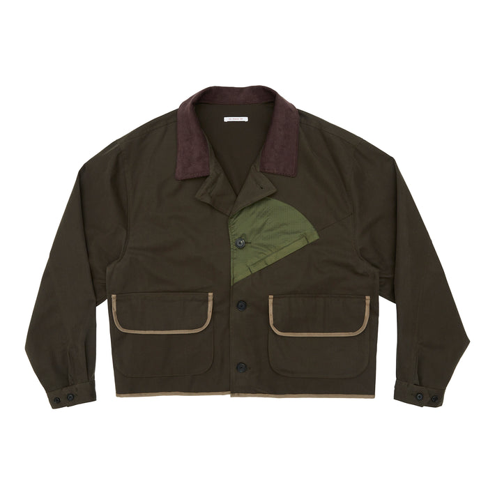 Bog Jacket - Olive Drab Organic Cotton WR