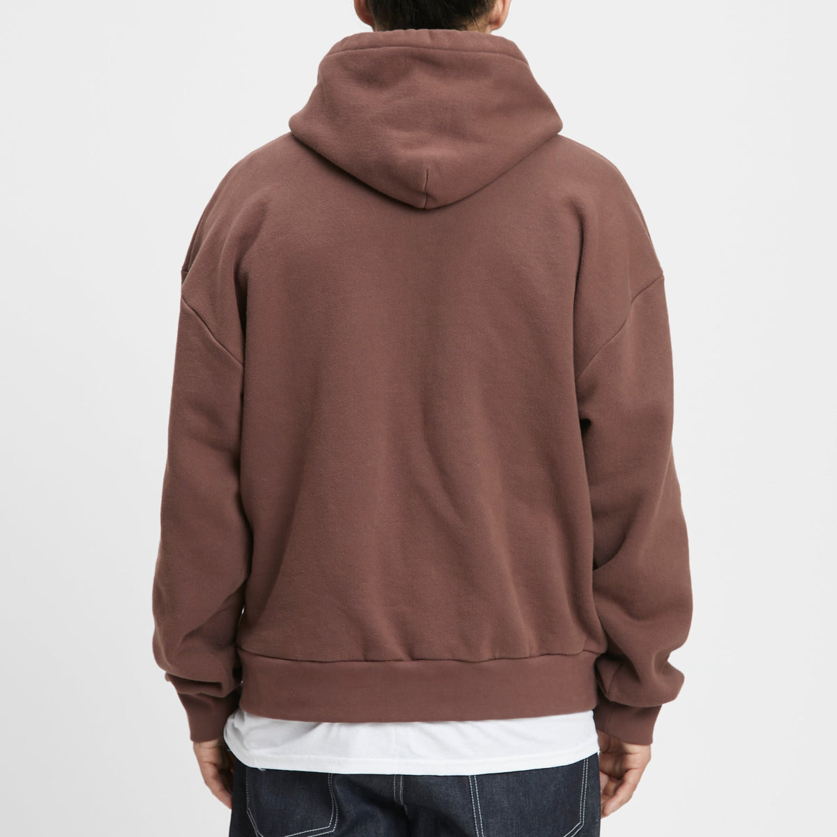 Reversible Evert Hoodie - Brown Cotton Fleece