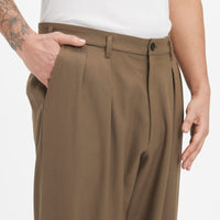 Emilian Pant - Taupe Wool