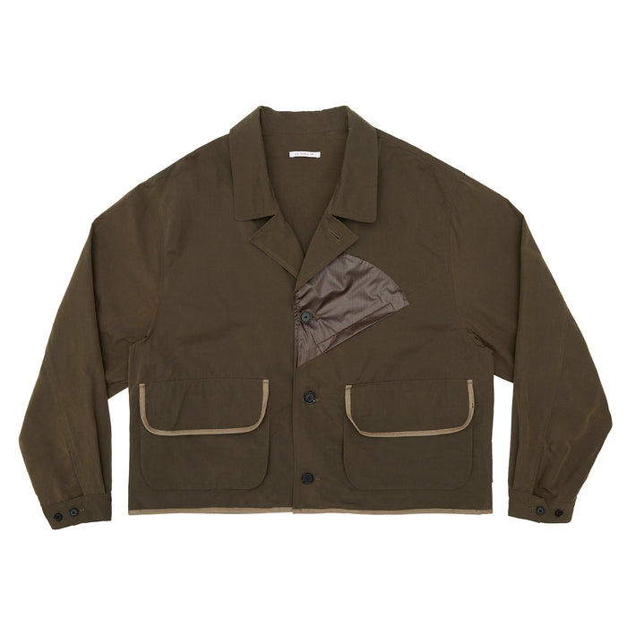 Bog Jacket - Moss Brown Cotton / Nylon WR