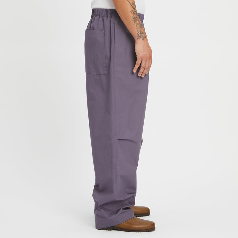 Lunar Pant - Aubergine Cotton