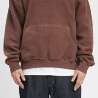 Reversible Evert Hoodie - Brown Cotton Fleece