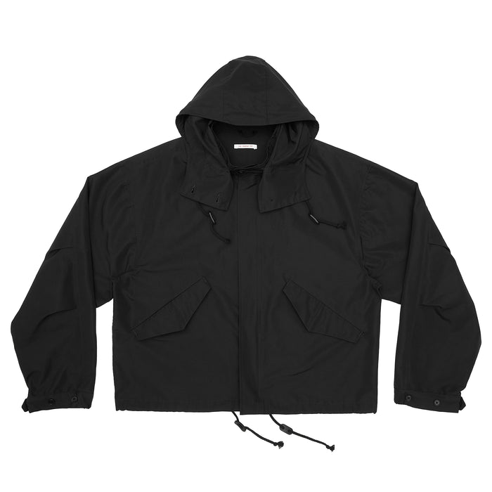 Chopped Fish Jacket - Black Organic Cotton / Recycled Nylon WR