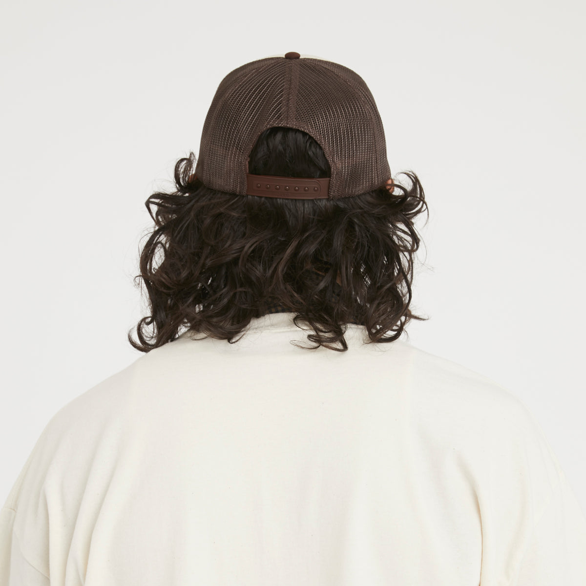 Souvenir Mesh Back Hat - Brown & Tan