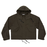 Chopped Fish Jacket - Olive Drab Organic Cotton WR