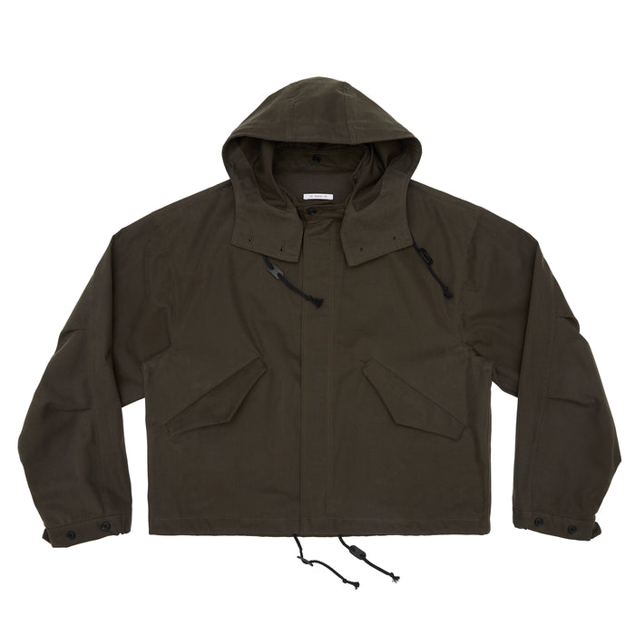 Chopped Fish Jacket - Olive Drab Organic Cotton WR