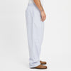 Lunar Pant - Light Blue & Burgundy Striped Cotton