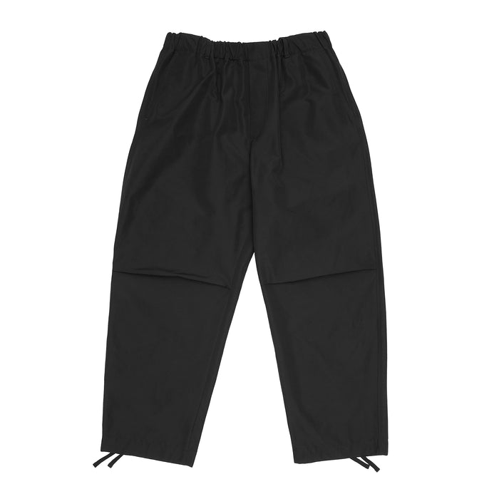 Base Pant - Black Organic Cotton / Recycled Nylon WR