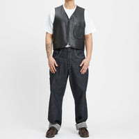 Chopper Vest - Back Leather