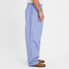 Lunar Pant - Blue w/ White Stripes Cotton