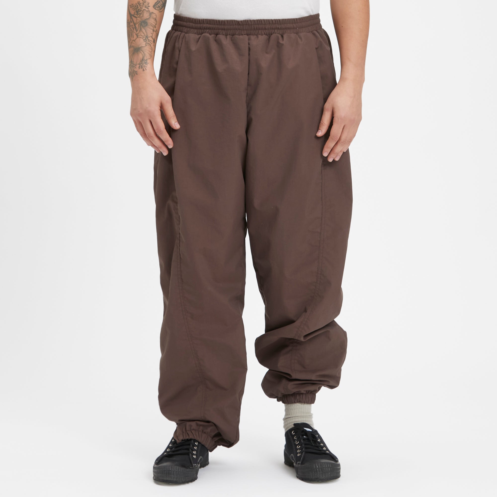 Sha Pant - Brown Nylon WR – s.k. manor hill