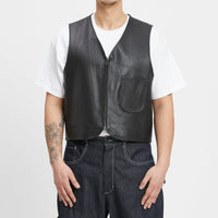 Chopper Vest - Back Leather