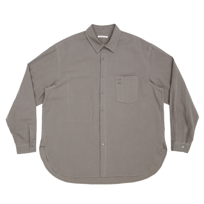 Scribe Shirt - Grey Cotton / Hemp