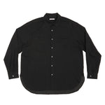 Scribe Shirt - Translucent Black Cotton