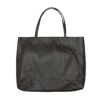 Leather Tote - Brown Leather