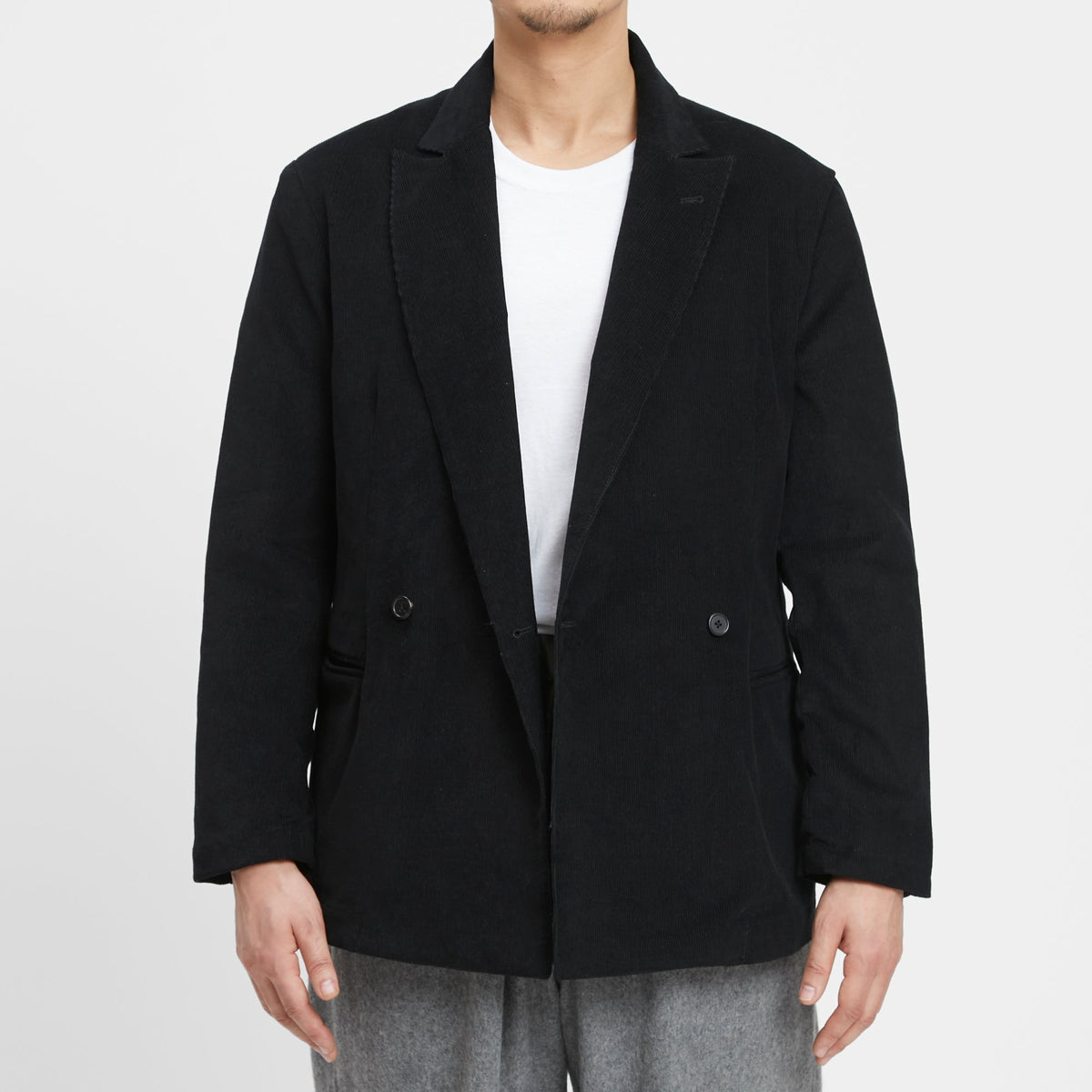 Darwin Blazer - Black Corduroy