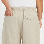 Solar Short - Oatmeal Linen / Cotton